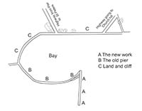  Harleian map Margate Pier| Margate History